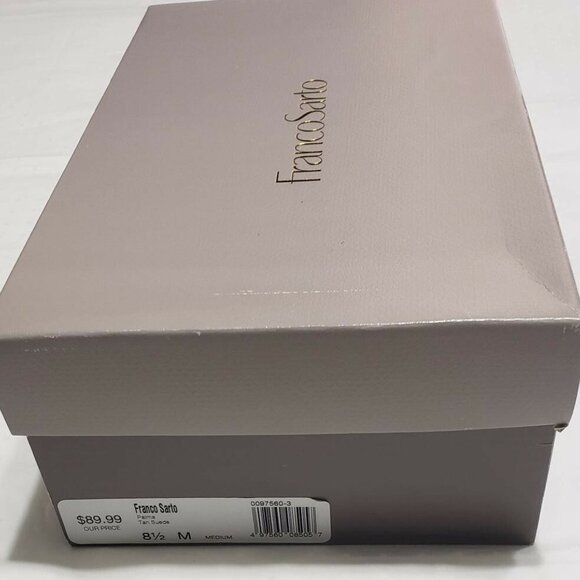 Franco Sarto Palma Women shoes Tan Suede Classic Pumps - Picture 7 of 9